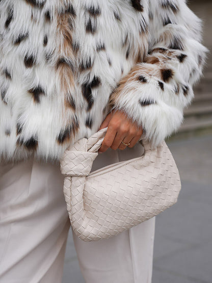 Geflochtene Damen Mini Handtasche Boho Stil