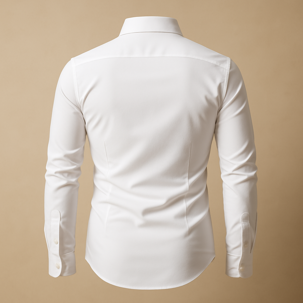 Herren Langarmhemd SlimFit Elegantes Design