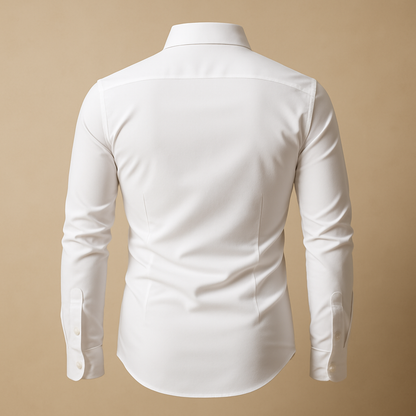 Herren Langarmhemd SlimFit Elegantes Design
