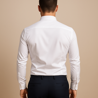 Herren Langarmhemd SlimFit Elegantes Design