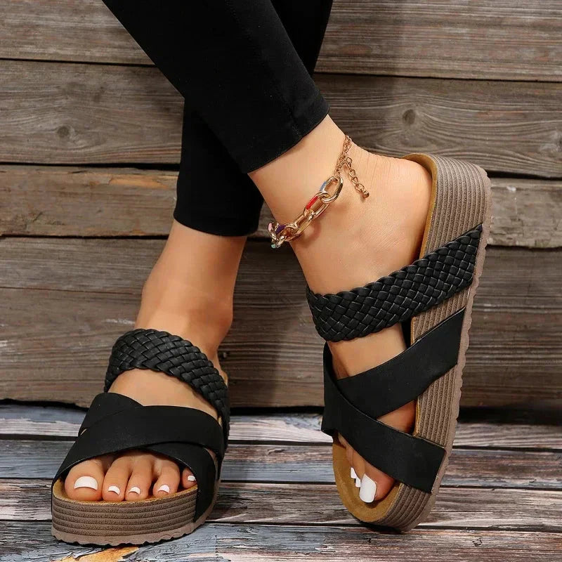 Damen Orthopädische Sandalen Komfortabel Mit Fußunterstützung