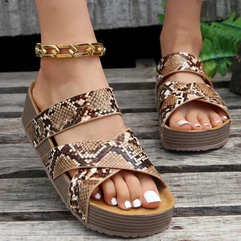 Damen Orthopädische Plateau-Sandalen Bequem SommerSchuhe