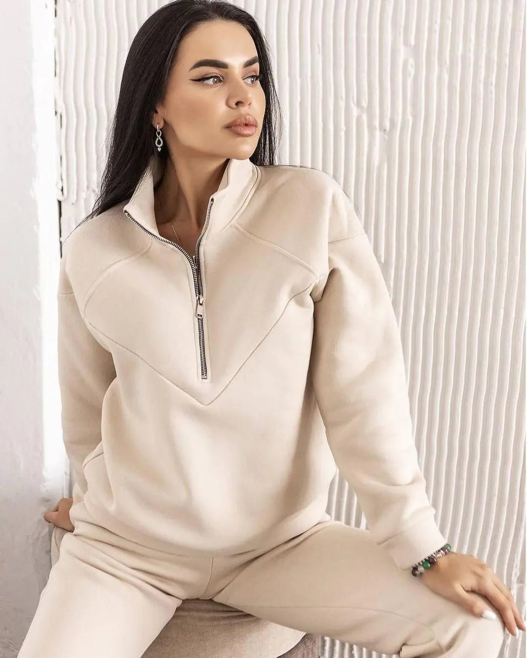 Damen Pullover Sportlich Dynamisch - Norvielle
