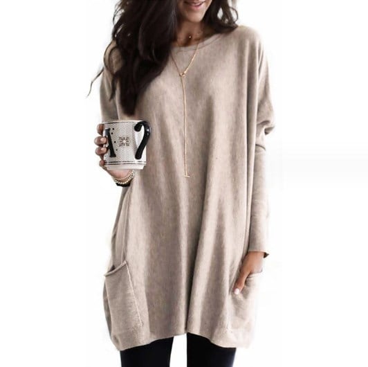 Damen Pullover Oversized