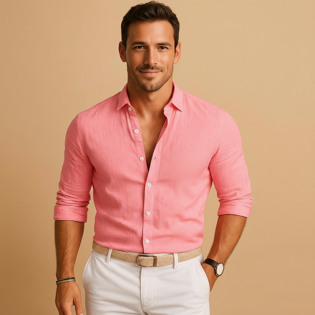 Herrenhemd Modern Slim Fit Elegantes Design