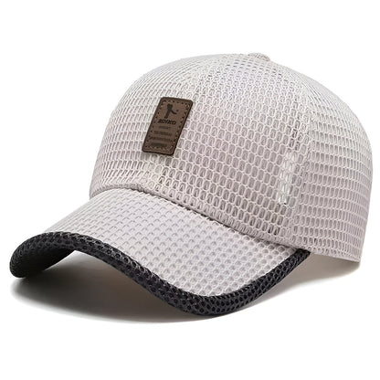 Herren Baseballcap Sportlich Modern Schwarz - Norvielle