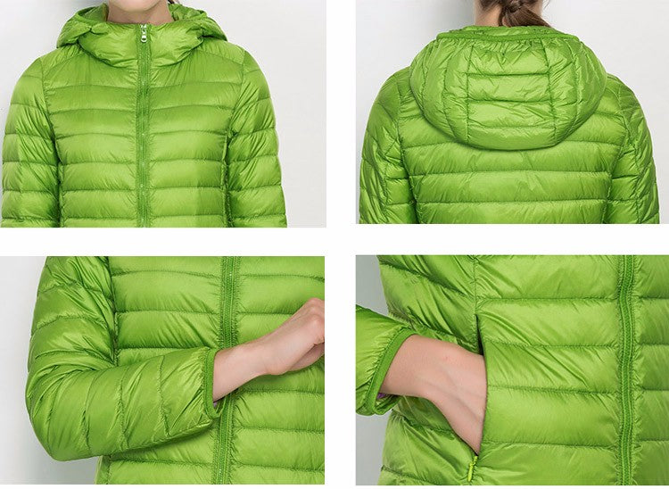 Damen Steppjacke Averyn in Grün
