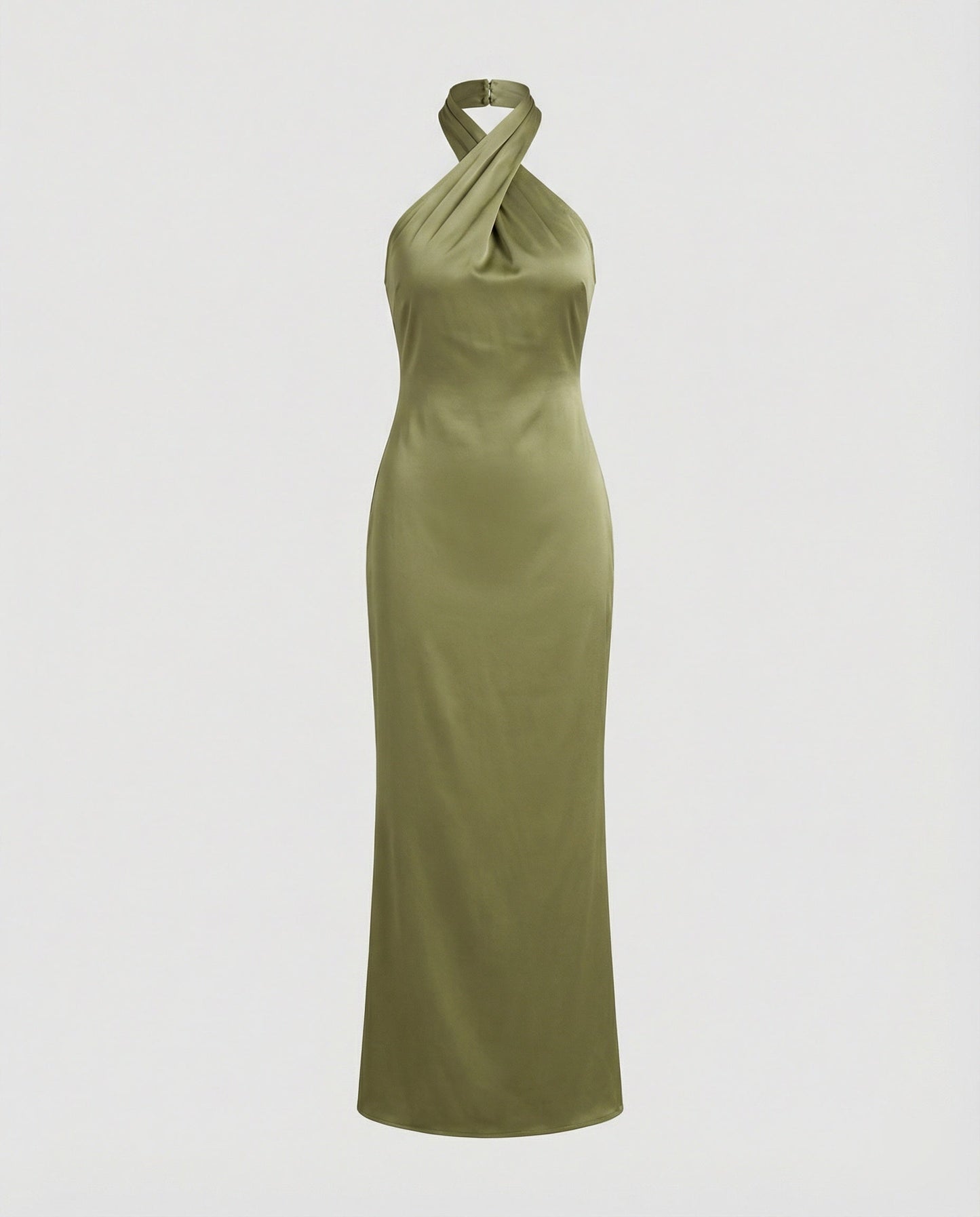 Damen Abendkleid Asymmetrisch Figurformend