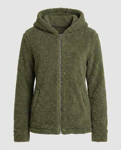 Damen Winterjacke Kapuze Warm