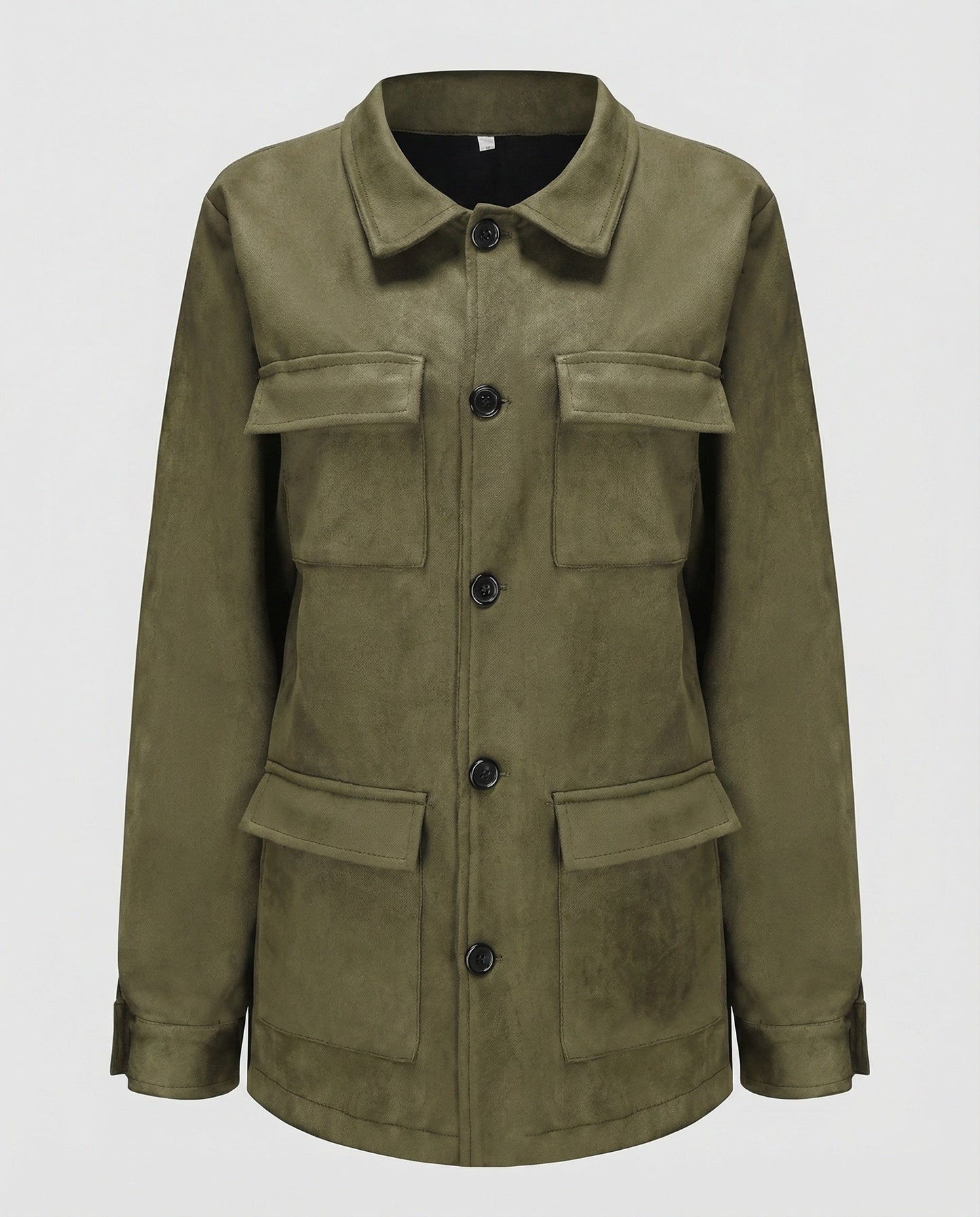 Damen Velourslederjacke Modernes Design