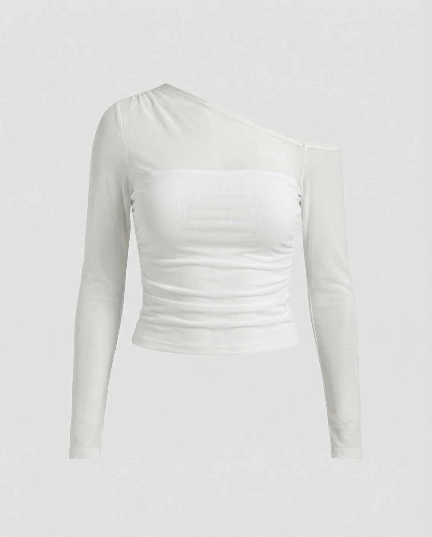 Damen Schulterfreies Asymmetrisch Elegant
