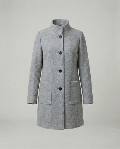 Damen Wolljacke Warm Elegantes Design
