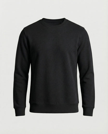 Herren Sweatshirt Rundhals Pullover Modern