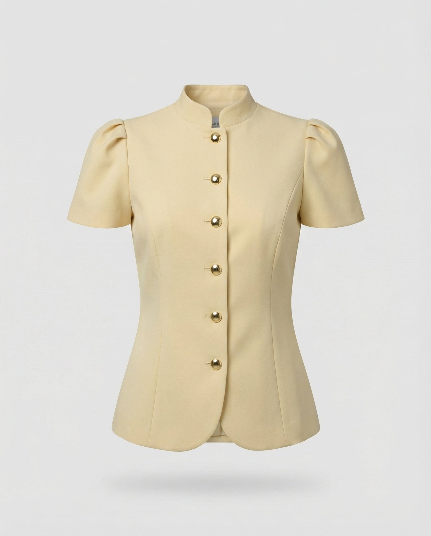 Damen Bluse Puffärmel Elegantes Oberteil
