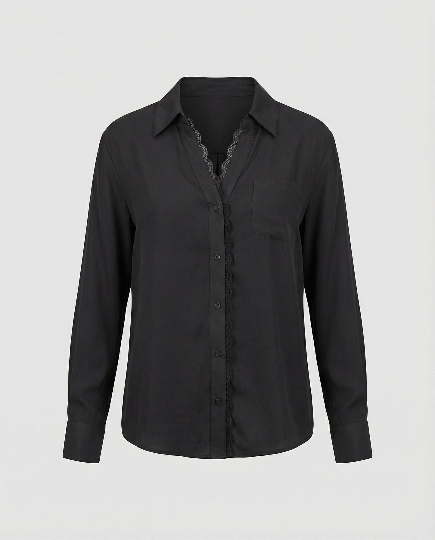 Damen Spitzenbluse Elegant