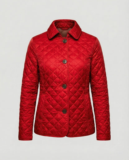 Damen Taillierte Jacke Warm Modern