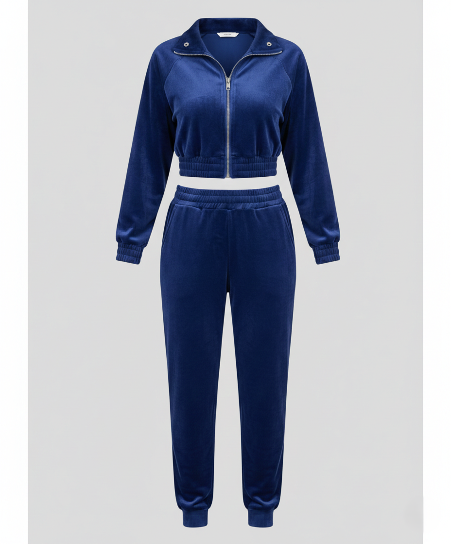 Damen Sportanzug Bequem Modern Freizeit