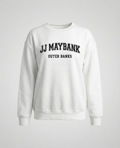 Unisex Pullover Rundhals Modern Groß