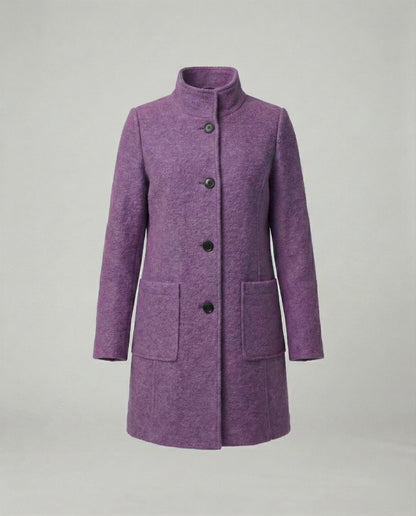 Damen Wolljacke Warm Elegantes Design