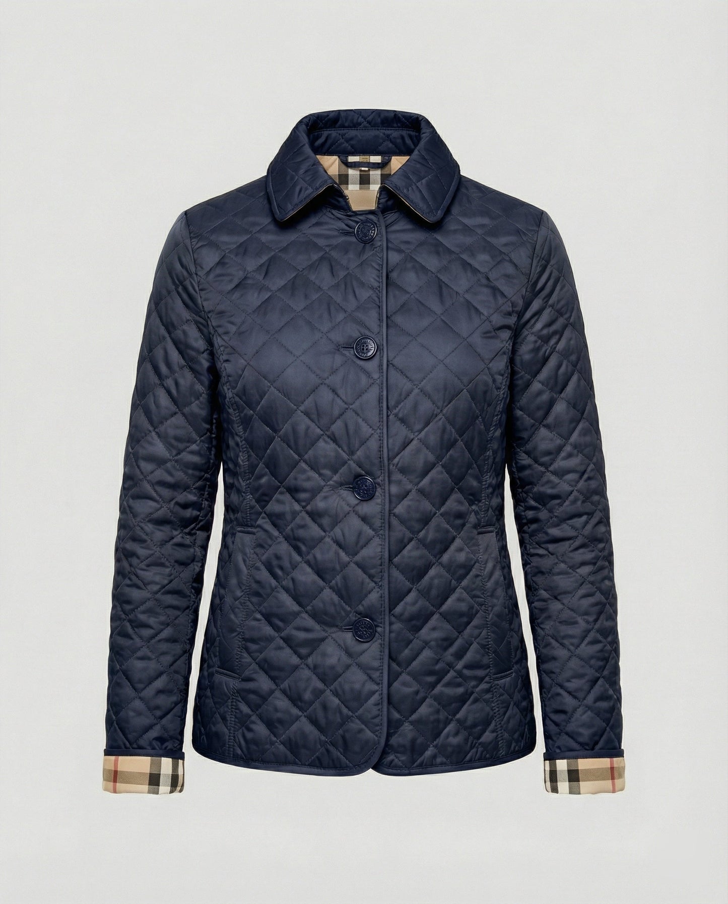 Damen Taillierte Jacke Warm Modern