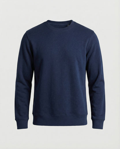 Herren Sweatshirt Rundhals Pullover Modern