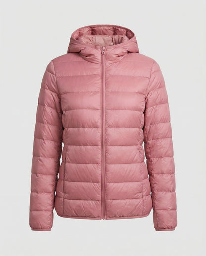 Damen Ultraleichte Wattierte Jacke Warm