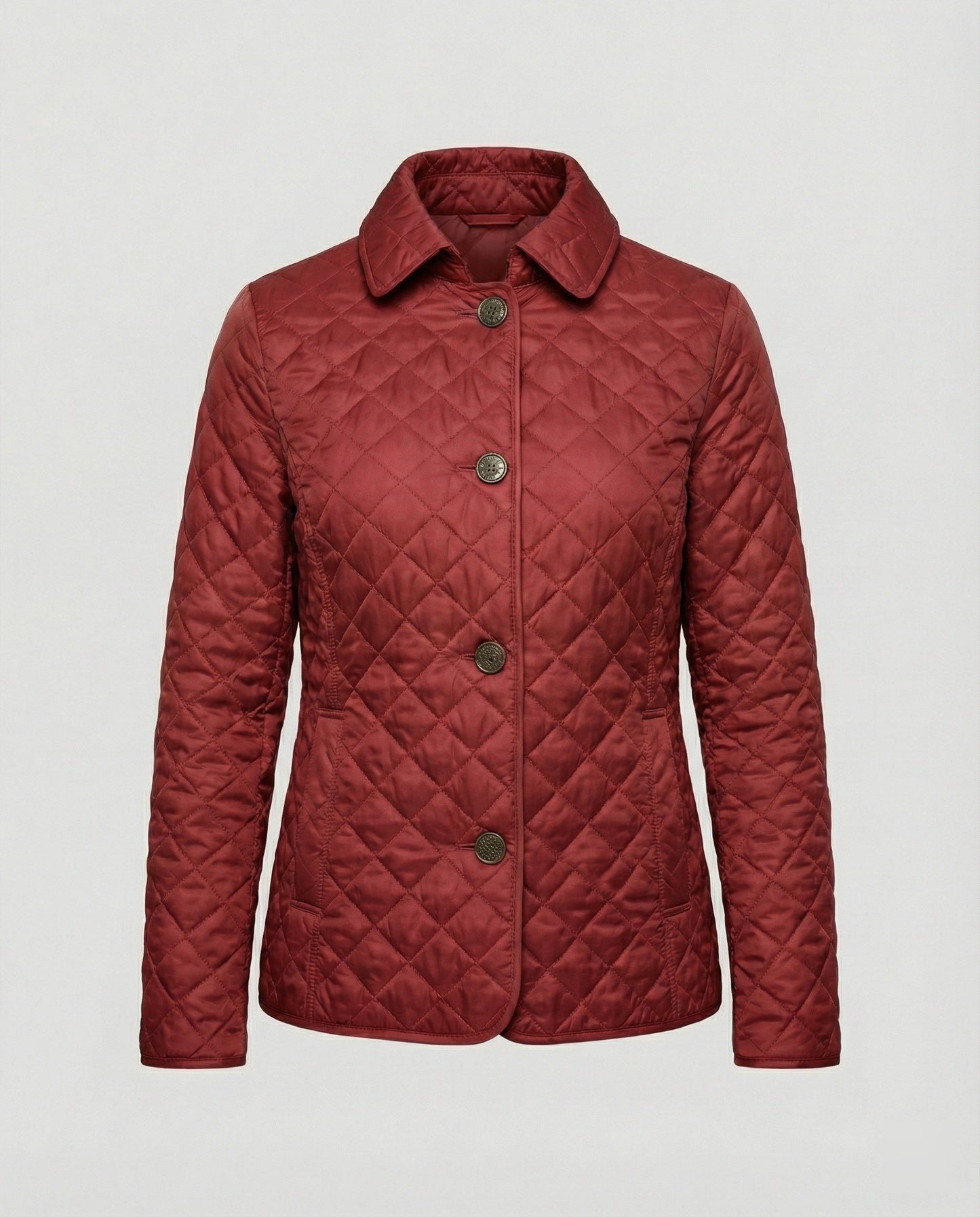 Damen Taillierte Jacke Warm Modern