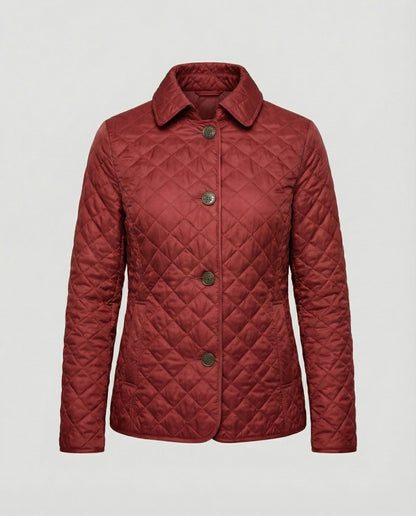 Damen Taillierte Jacke Warm Modern