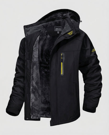 Herren Wintermantel Modern Wasserdicht