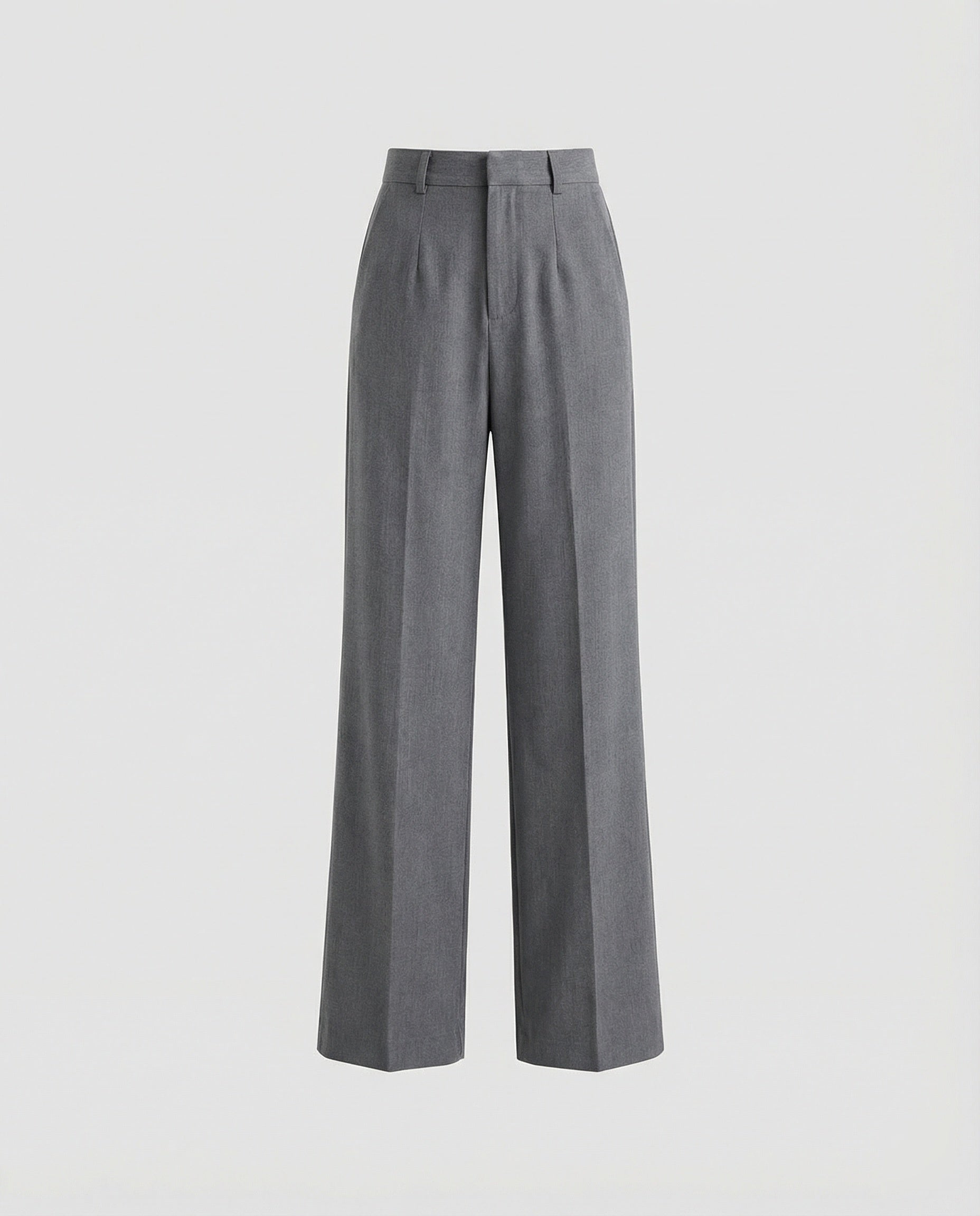 Damen Stoffhose Bügelfalte Elegant Schwarz - Norvielle
