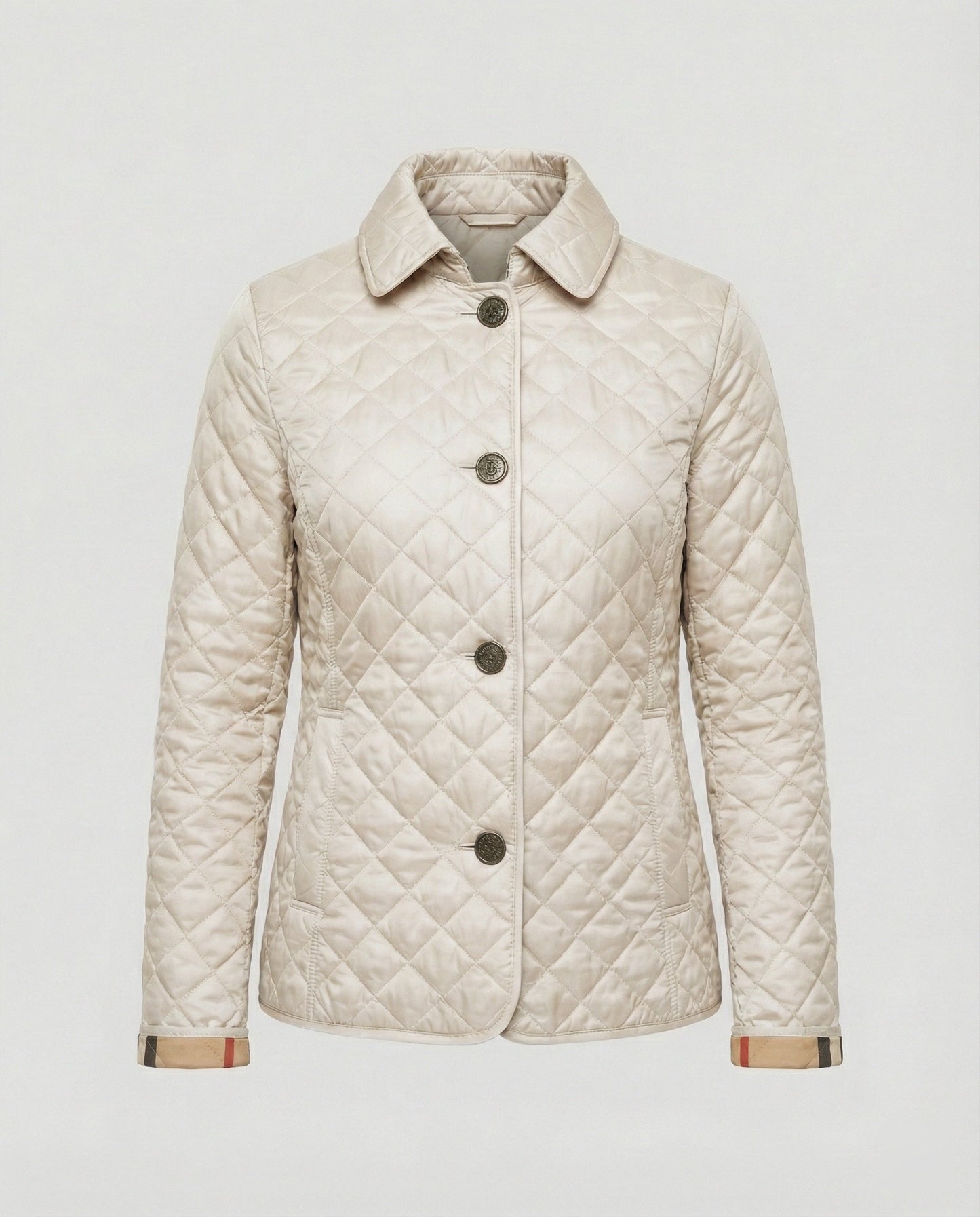 Damen Taillierte Jacke Warm Modern