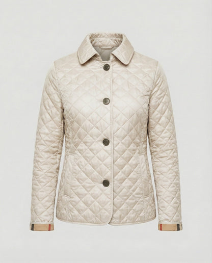 Damen Taillierte Jacke Warm Modern