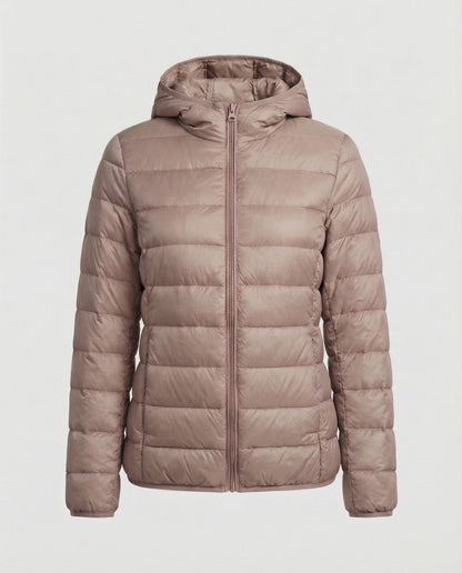 Damen Ultraleichte Wattierte Jacke Warm