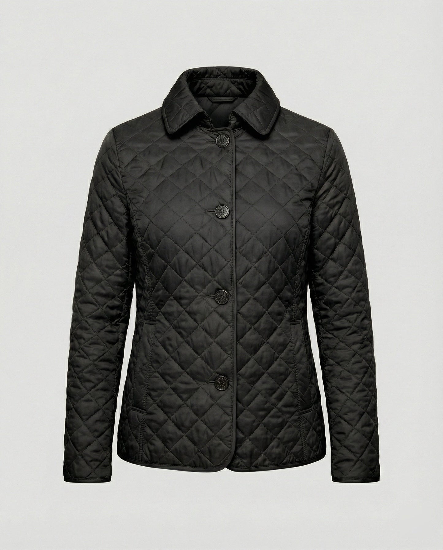Damen Taillierte Jacke Warm Modern