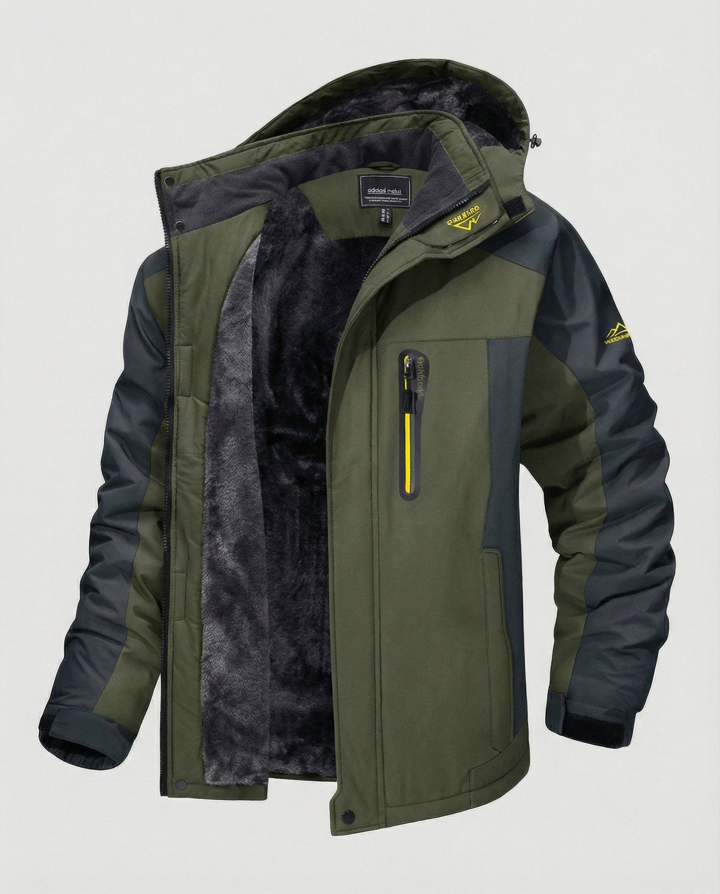 Herren Wintermantel Modern Wasserdicht