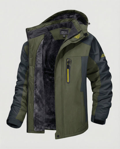 Herren Wintermantel Modern Wasserdicht