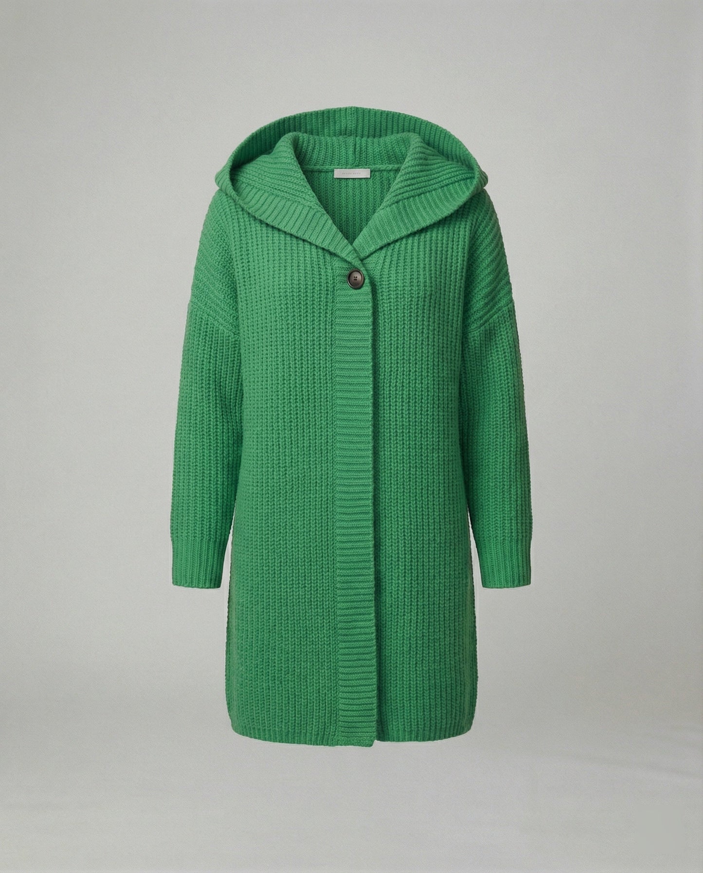 Damen Wolle Weste mit Kapuze Modern