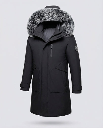 Damen Wintermantel Lang Modern