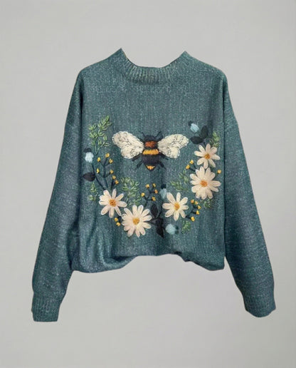 Damen Pullover Großstadt Chic