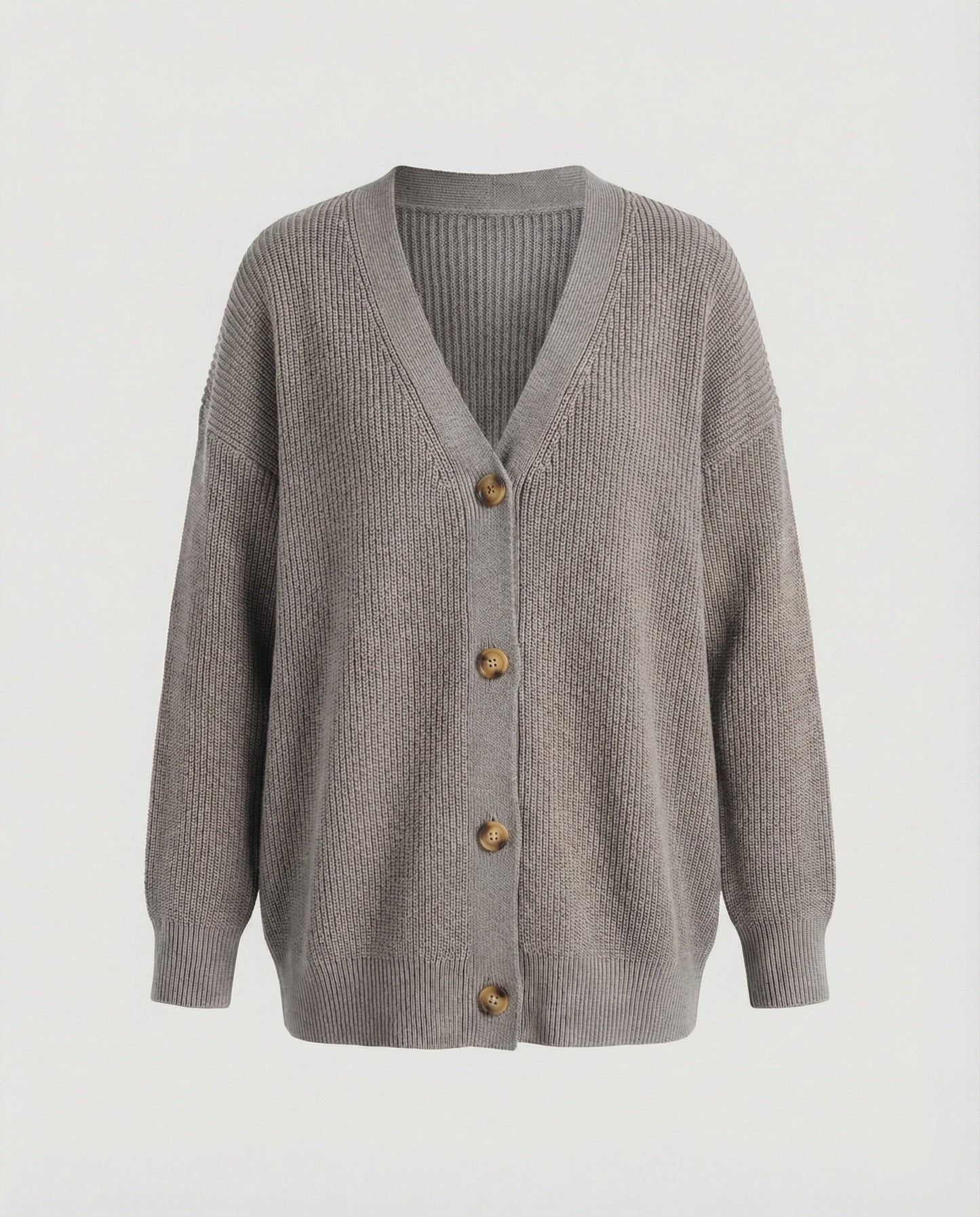 Damen Cashmere Cardigan Weich Modern