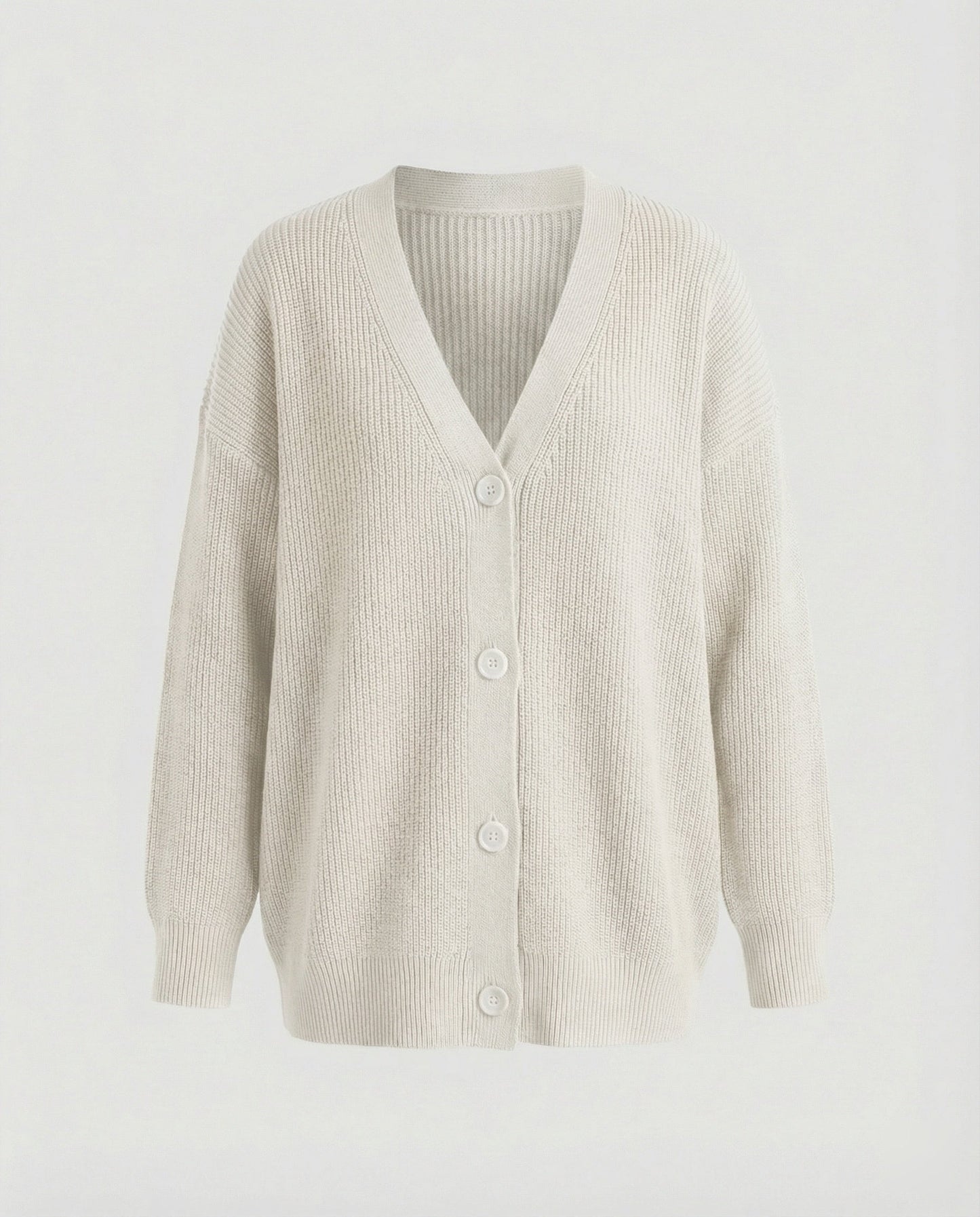 Damen Cashmere Cardigan Weich Modern