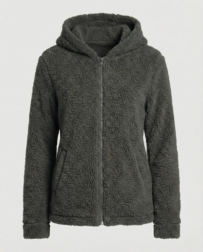 Damen Winterjacke Kapuze Warm