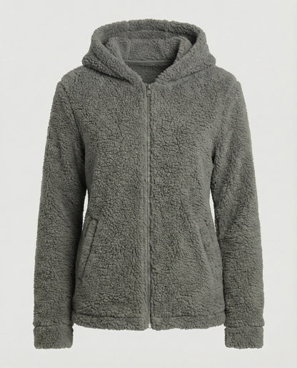 Damen Winterjacke Kapuze Warm
