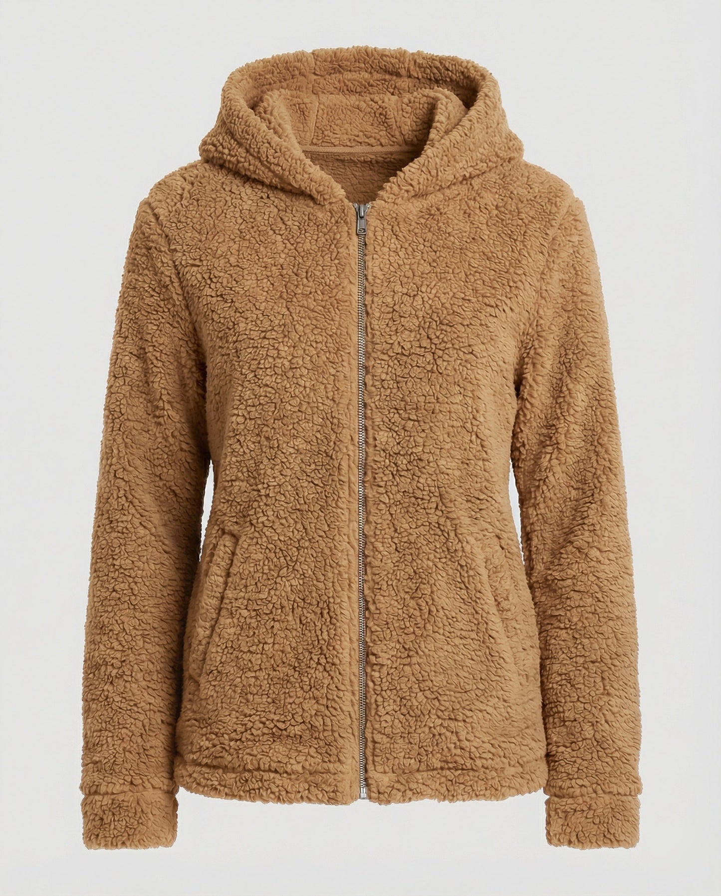 Damen Winterjacke Kapuze Warm