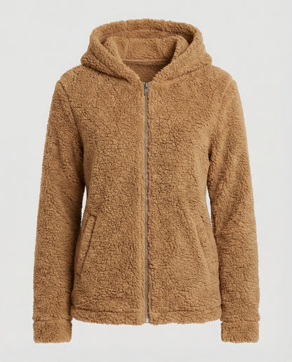 Damen Winterjacke Kapuze Warm