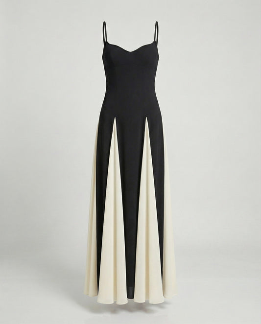 Damen Abendkleid Lang Schlitz Elegant Hochzeitskleid - Norvielle