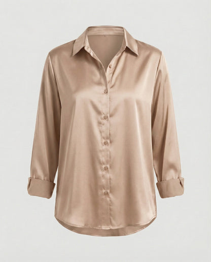 Damen Bluse Kurzarm Elegant