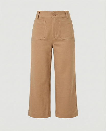 Damen Weite Hose Bequem Modischer Schnitt