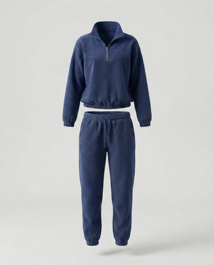 Damen Sportanzug Stehkragen Modern