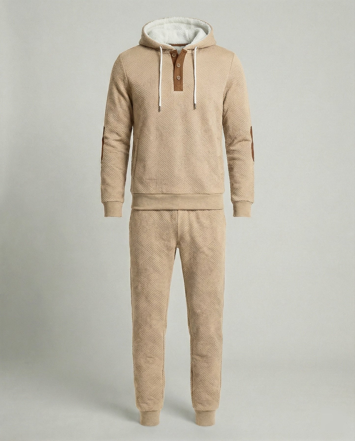 Herren Jogginganzug Hoodie Set Komfort
